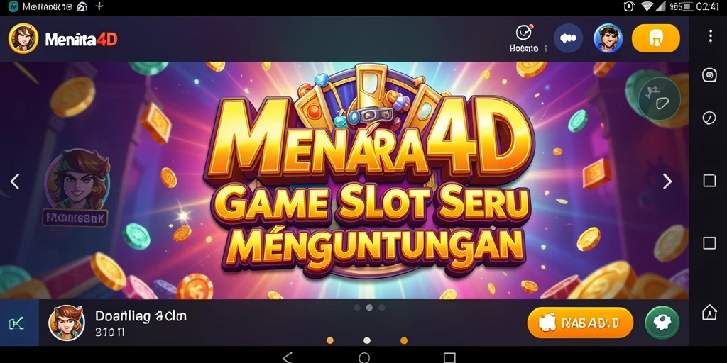 Gameplay seru dan mendebarkan dari MENARA4D.