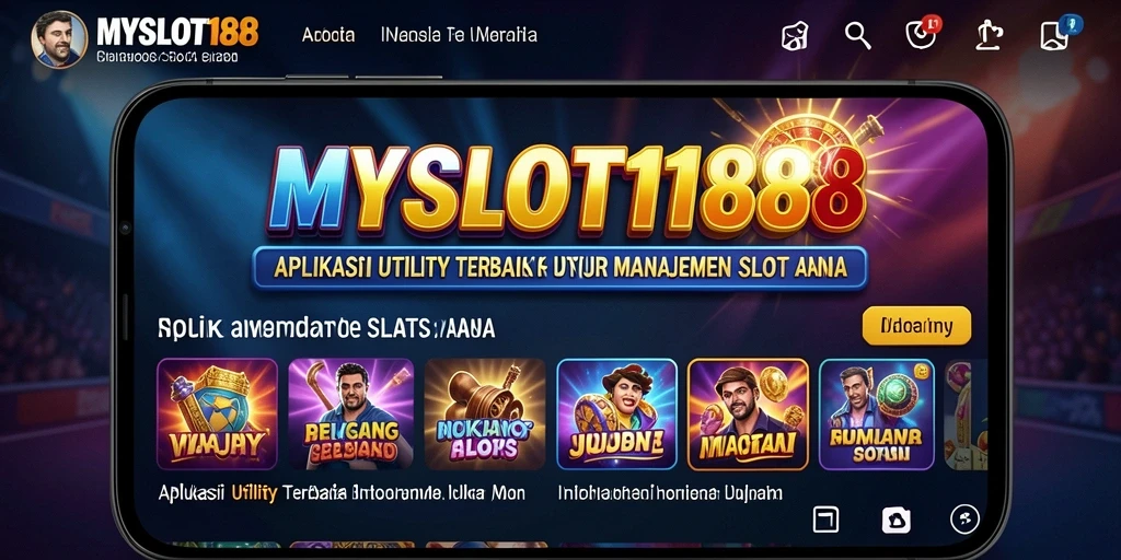 Tampilan antarmuka MYSLOT188 yang user-friendly untuk pengelolaan slot.