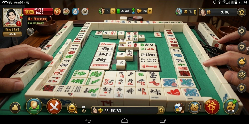 Tampilan gameplay Mahjong yang seru dan menantang di PPV88.