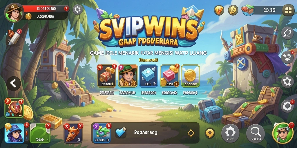 Tampilan gameplay SVIPWINS yang menarik dan interaktif.